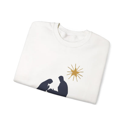 Reason for the Season Sweatshirt, Christian Christmas Crewneck, Nativity Sweater