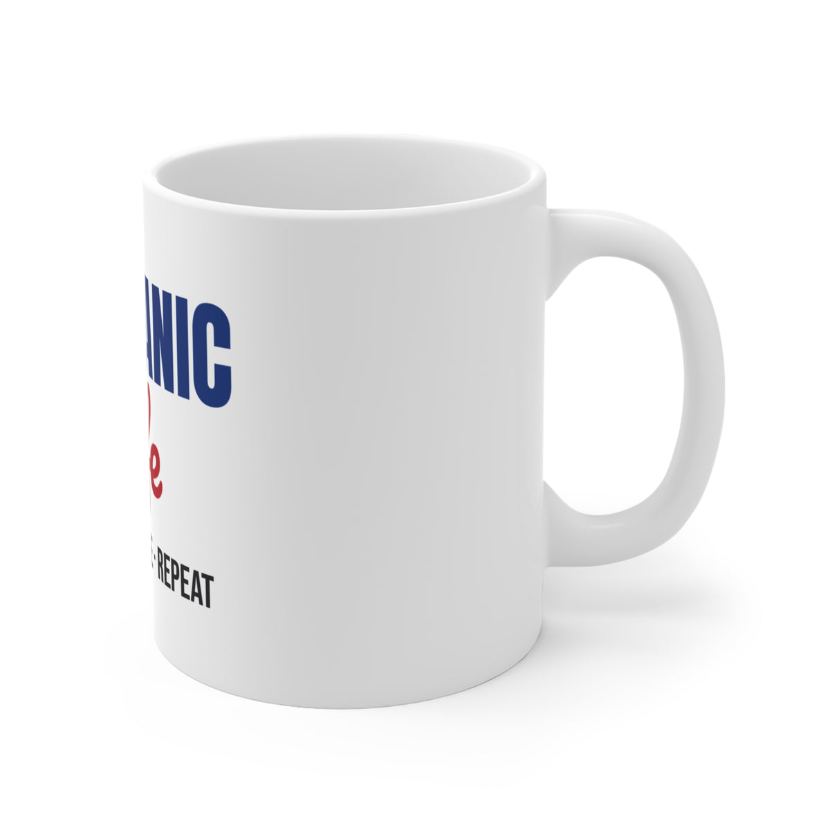 Mechanic Life Grease Coffee Repeat Mug