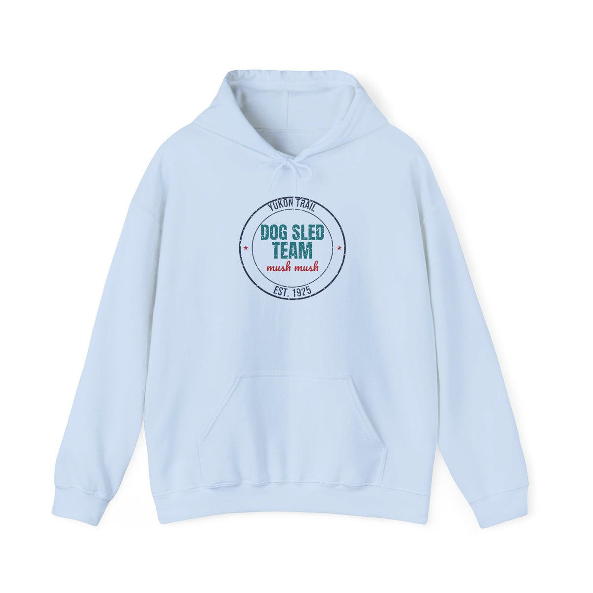 Yukon Trail Dog Sled Team Est. 1925 Hoodie, Vintage Winter Hoodie