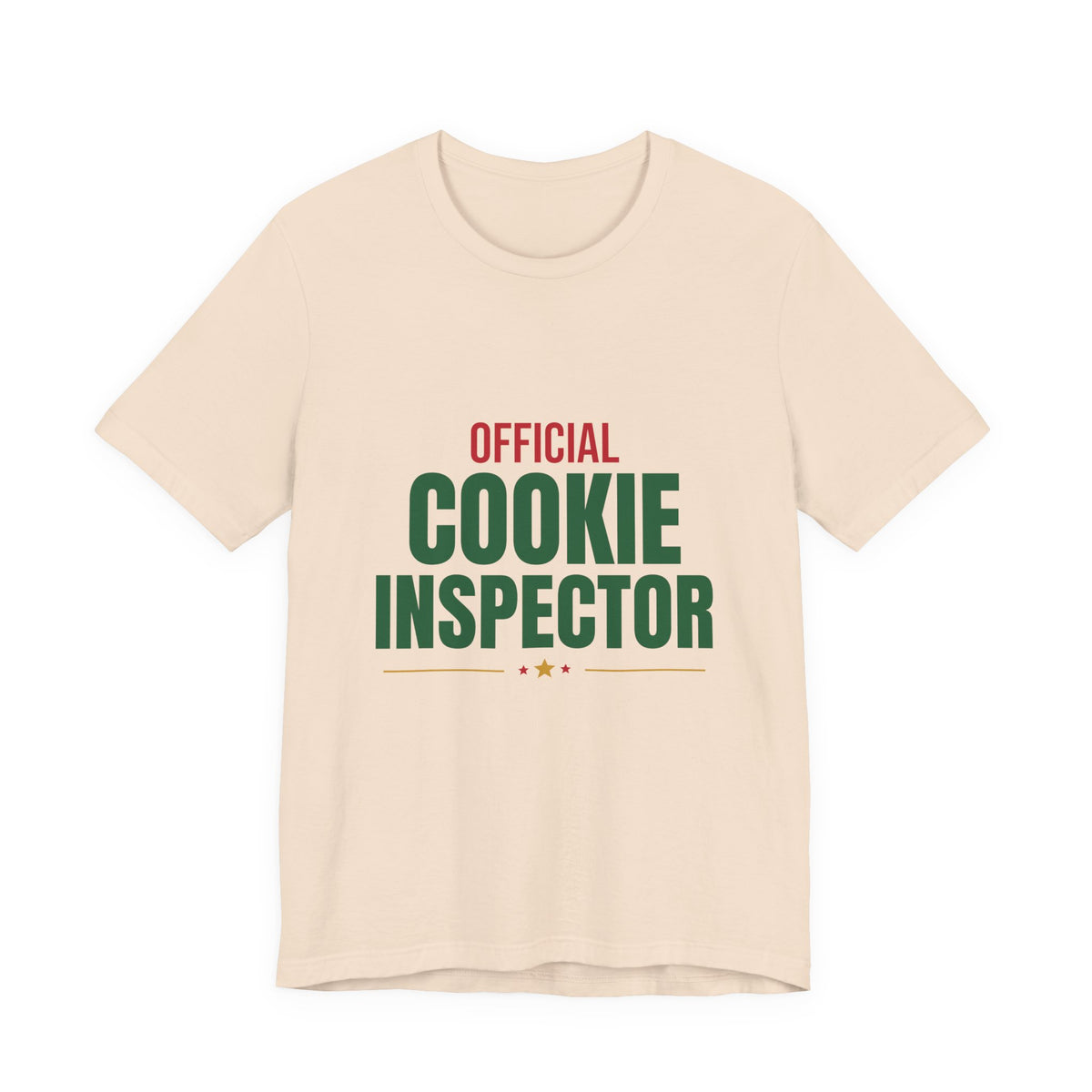 Official Cookie Inspector Shirt, Funny Christmas Baking T-Shirt