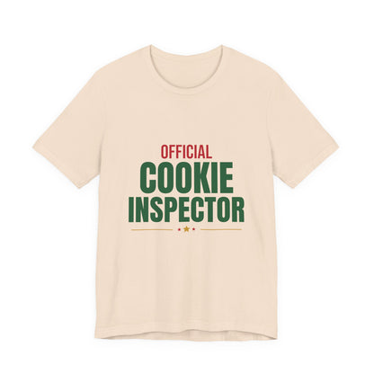 Official Cookie Inspector Shirt, Funny Christmas Baking T-Shirt
