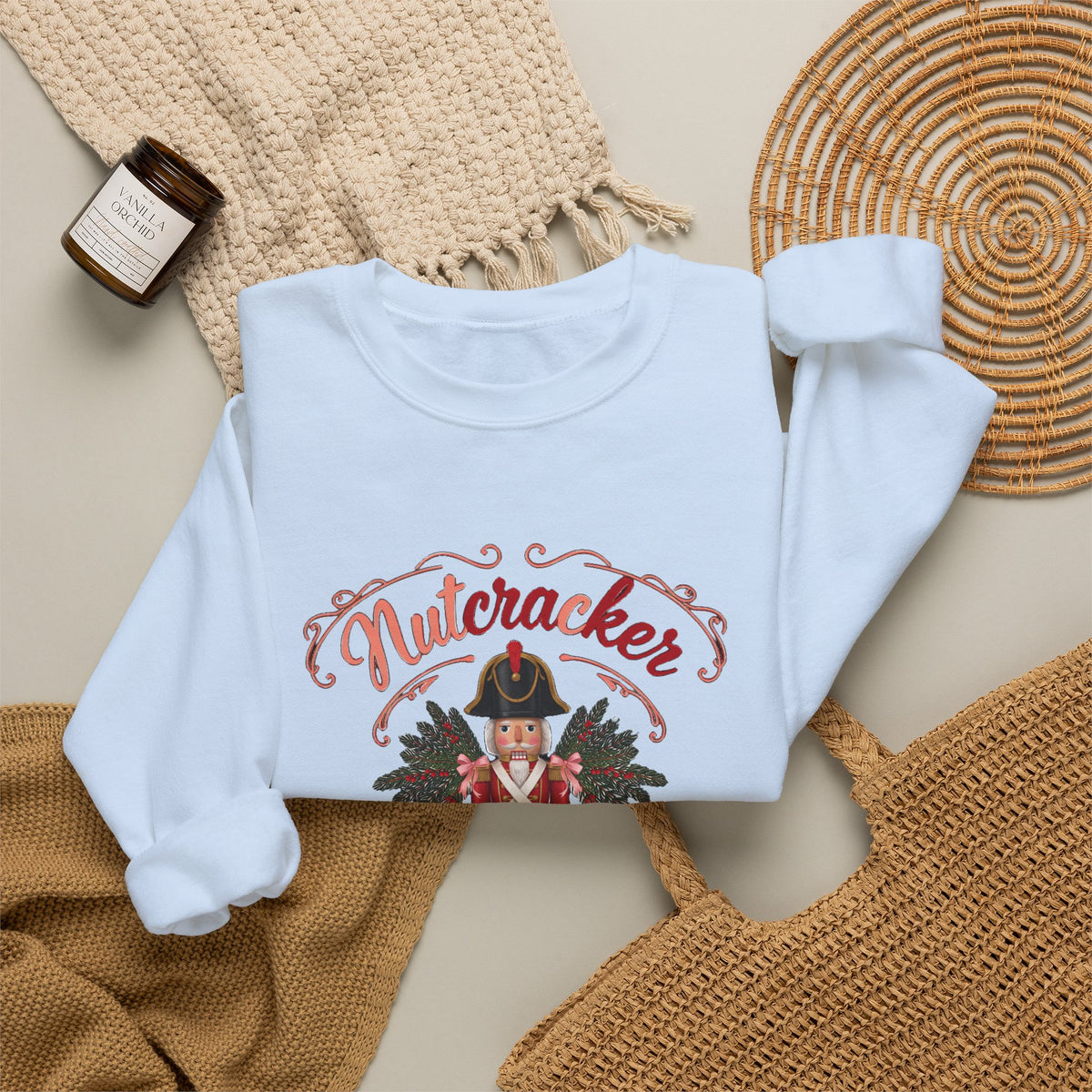 Nutcracker Season Sweatshirt, Vintage Nutcracker Crewneck, Ballet Christmas Sweater