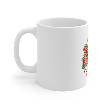 Santa's Favorite Mug, Funny Christmas Coffee Mug, Nice List Gift 11oz