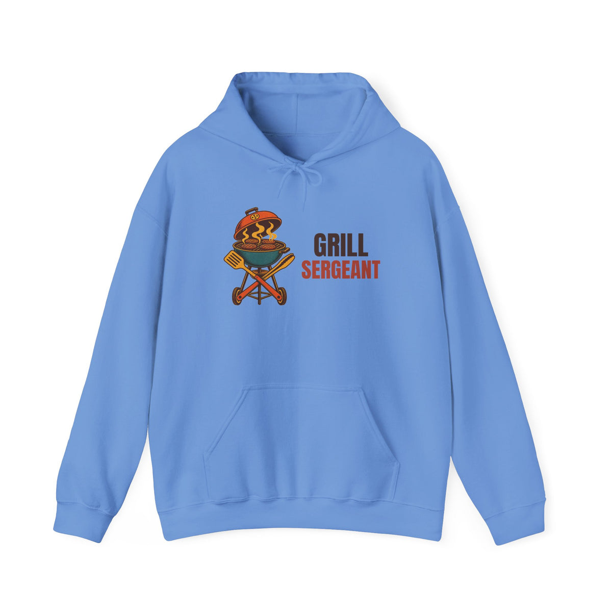 Grill Sergeant Vintage BBQ Hoodie, Vintage Grill Sergeant Hoodie