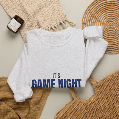 It's Game Night Roll the Dice Sweatshirt, Game Night Crewneck Sweatshirt