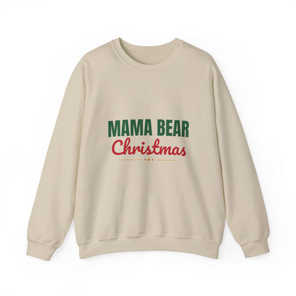 Mama Bear Christmas Sweatshirt, Mom Christmas Crewneck, Gift for Mom