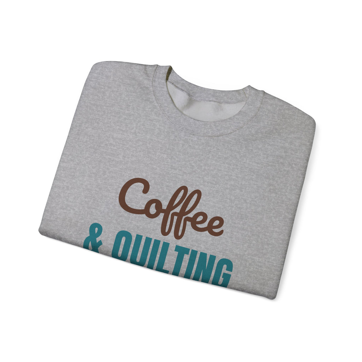 Coffee and Quilting Sew Happy Sweatshirt, Quilting Crewneck, Quilter Gift
