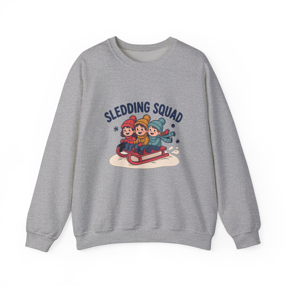 Sledding Squad Winter Sweatshirt