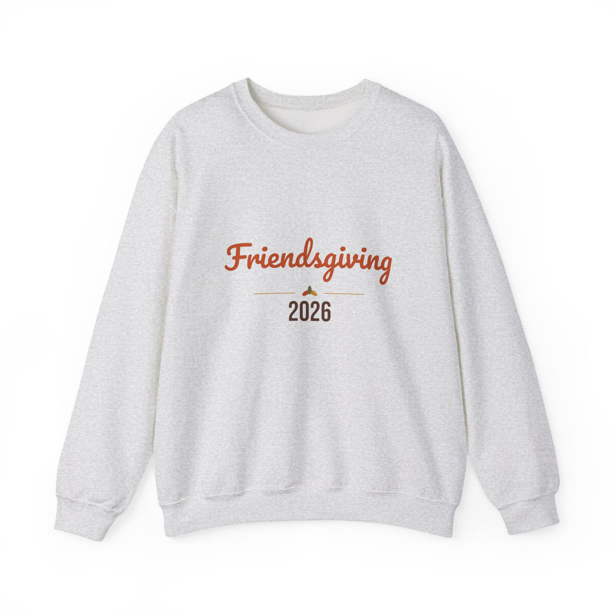 Friendsgiving 2026 Sweatshirt, Thanksgiving Crewneck, Matching Friends Fall Tee