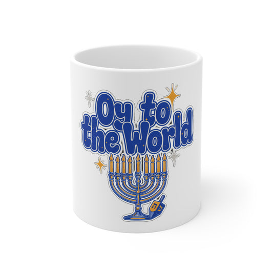 Oy to the World Mug