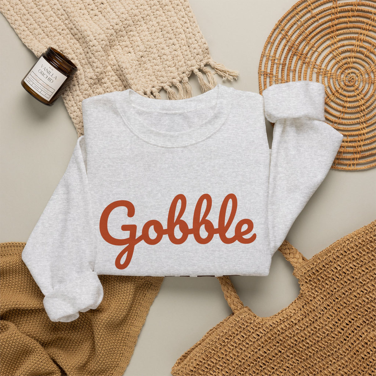 Gobble Squad Sweatshirt, Matching Family Thanksgiving Crewneck