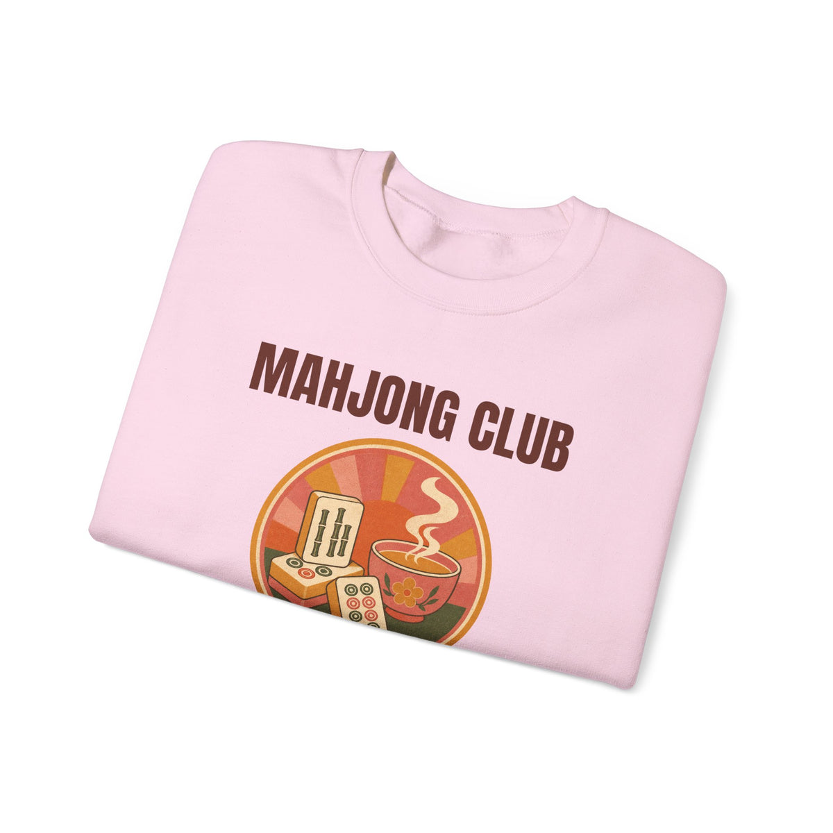 Mahjong Club Est. Friday Nights Retro Sweatshirt