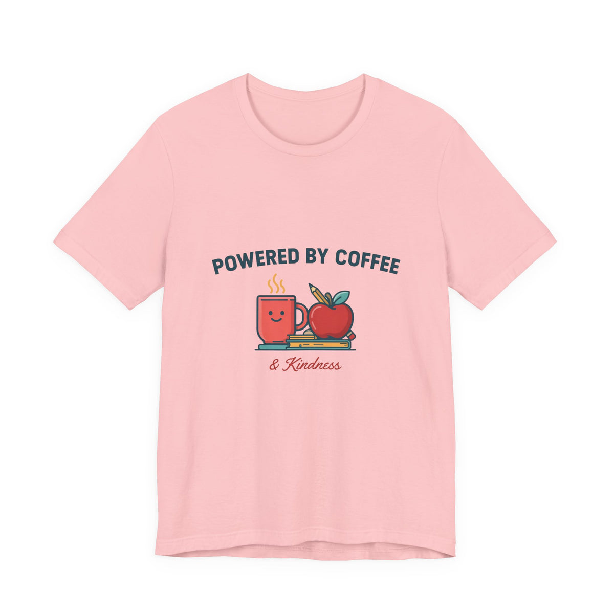 Powered by Coffee and Kindness Shirt, Teacher T-Shirt, Teacher Appreciation Gift