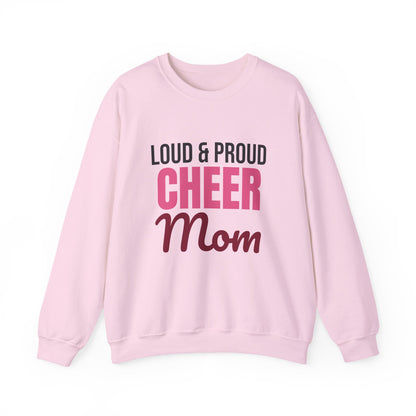 Loud and Proud Cheer Mom Sweatshirt, Cheer Mom Crewneck