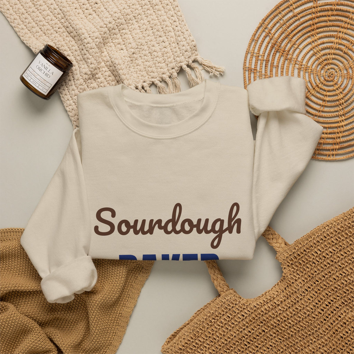 Sourdough Baker Feed the Starter First Sweatshirt, Sourdough Baker Crewneck Sweatshirt