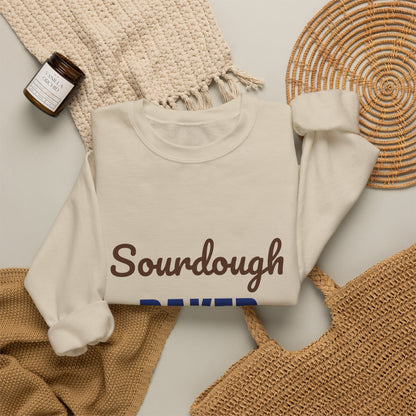 Sourdough Baker Feed the Starter First Sweatshirt, Sourdough Baker Crewneck Sweatshirt