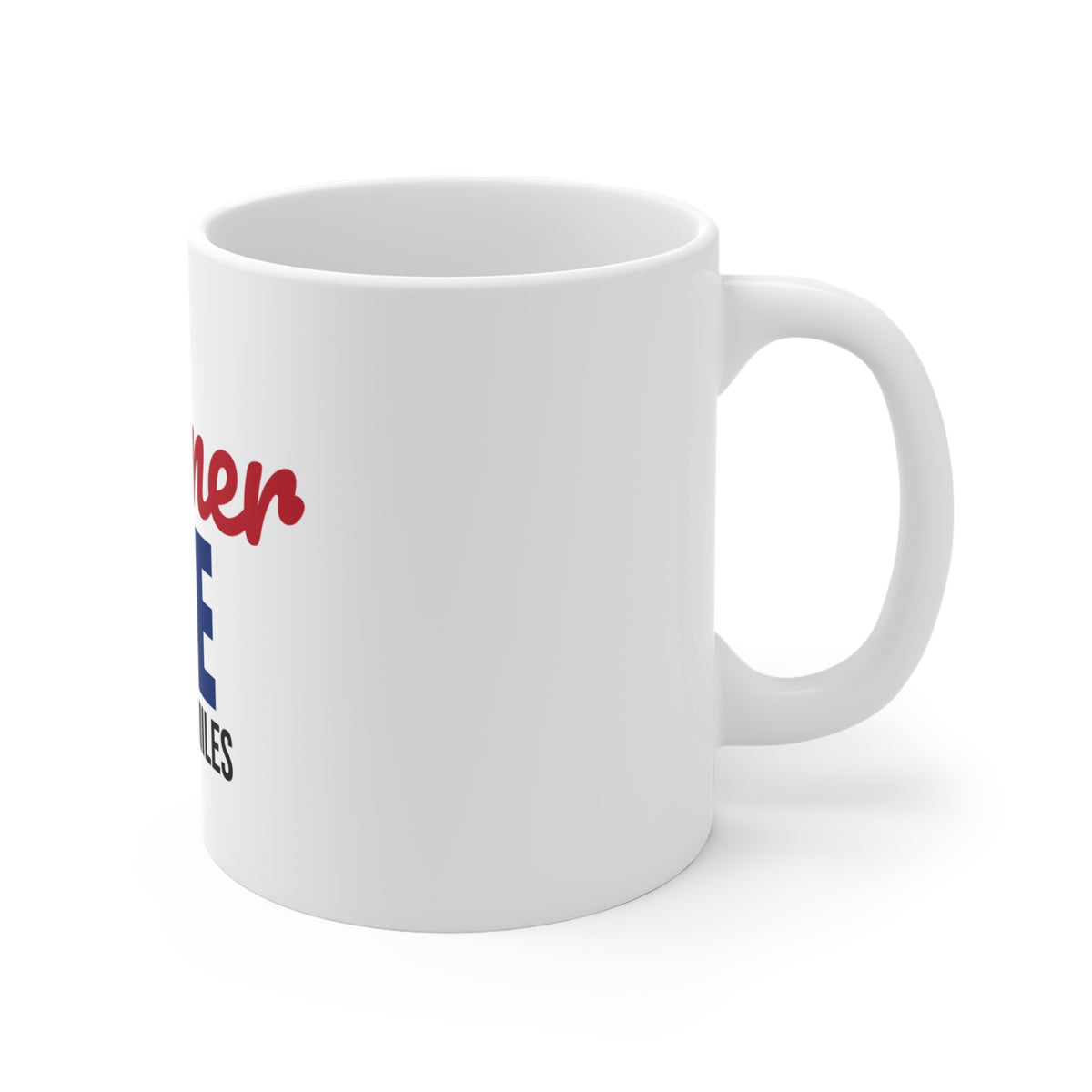 Runner Life Miles and Smiles Mug