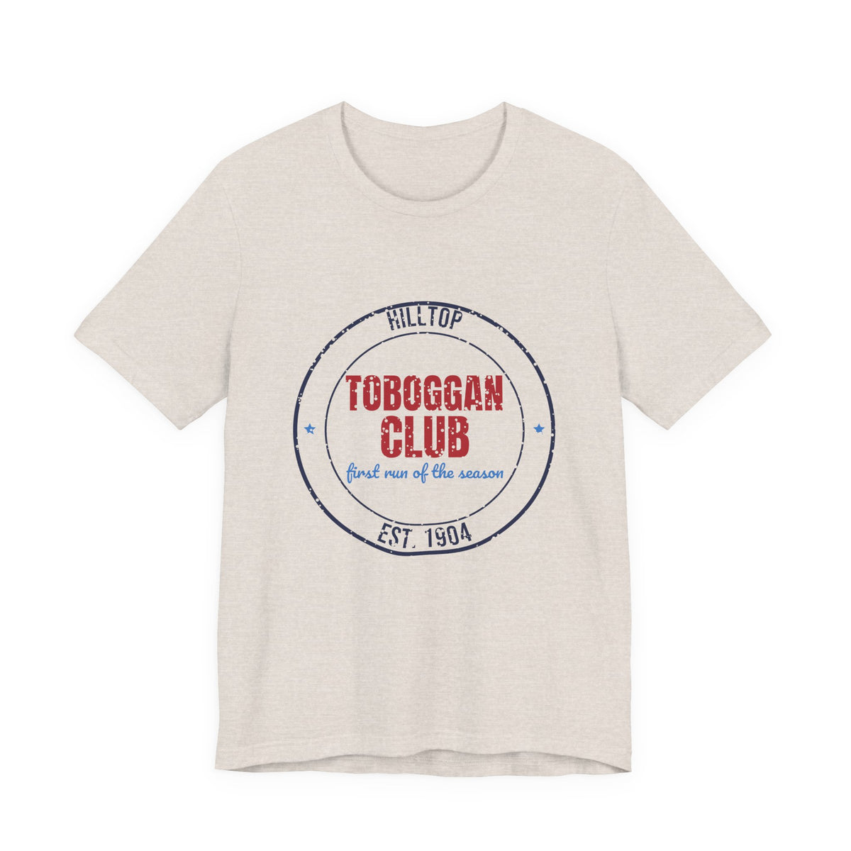 Hilltop Toboggan Club Est. 1904 Shirt, Vintage Winter T-Shirt, Vintage Winter Gift