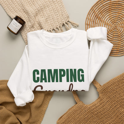 Camping Grandpa Sweatshirt, Camping Grandpa Crewneck