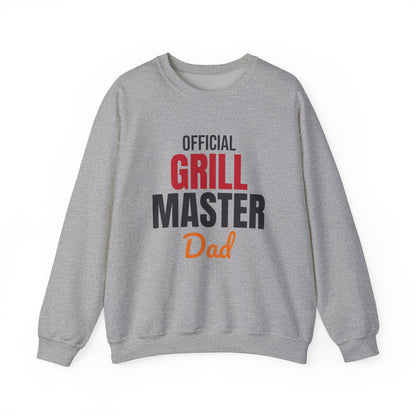 Official Grill Master Dad Sweatshirt