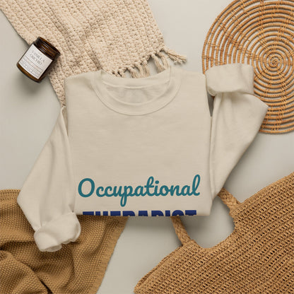 Occupational Therapist Helping Hands Every Day Sweatshirt, OT Crewneck Sweatshirt, Occupational Therapy