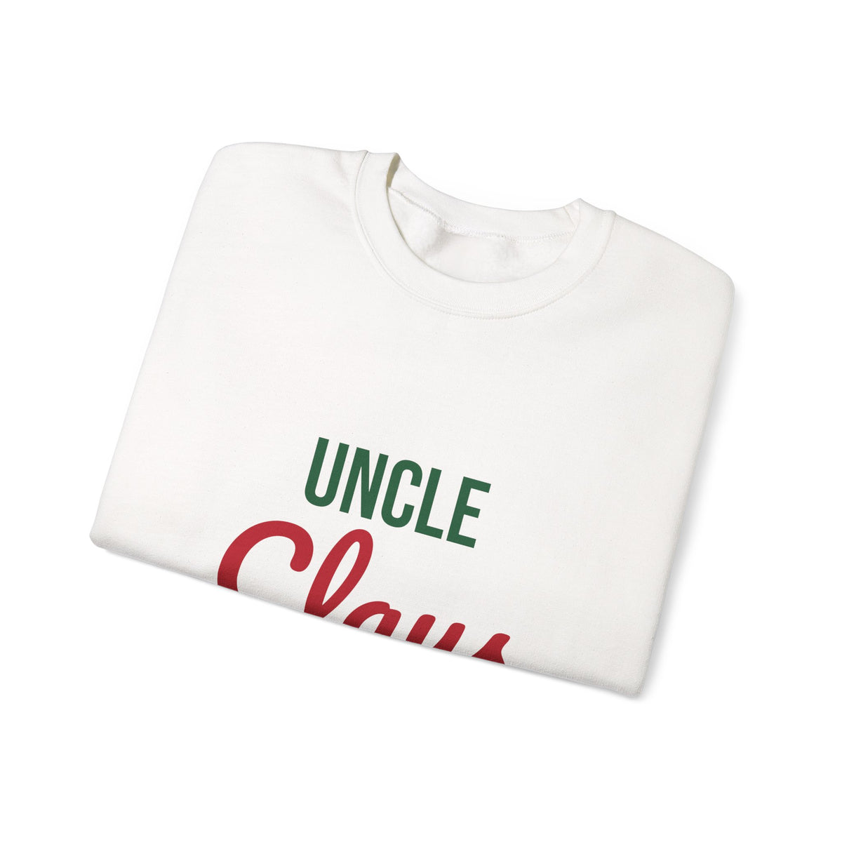 Uncle Claus Sweatshirt, Uncle Christmas Crewneck, Gift for Uncle
