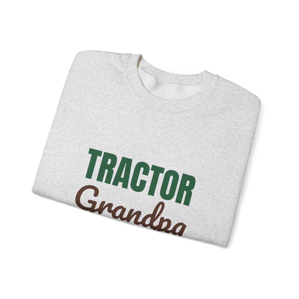 Tractor Grandpa Plowing Through Retirement Sweatshirt, Tractor Grandpa Crewneck