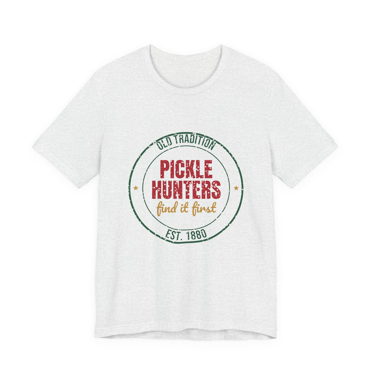 Old Tradition Christmas Pickle Hunters Est. 1880 Shirt, Vintage Christmas T-Shirt, Vintage Christmas Gift