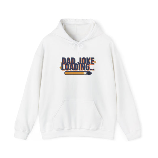 Dad Joke Loading Hoodie, Funny Dad Hooded Sweatshirt, Christmas Gift for Dad