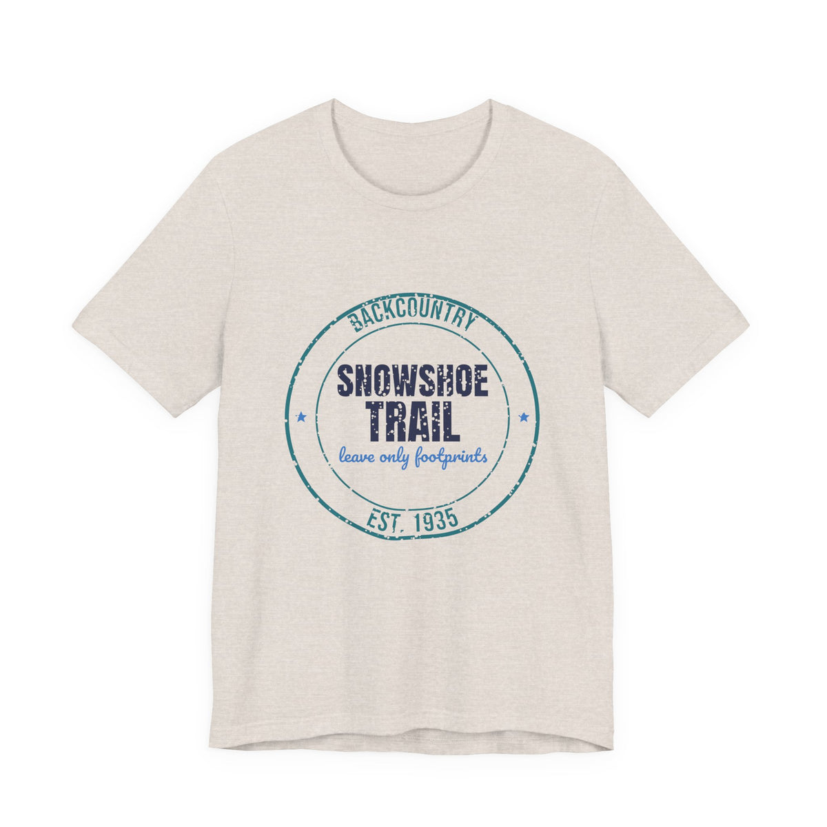 Backcountry Snowshoe Trail Est. 1935 Shirt, Vintage Winter T-Shirt, Vintage Winter Gift