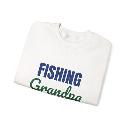 Fishing Grandpa Reel Cool Sweatshirt, Fishing Grandpa Crewneck