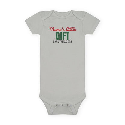 Mama's Little Gift Christmas 2026 Baby Bodysuit