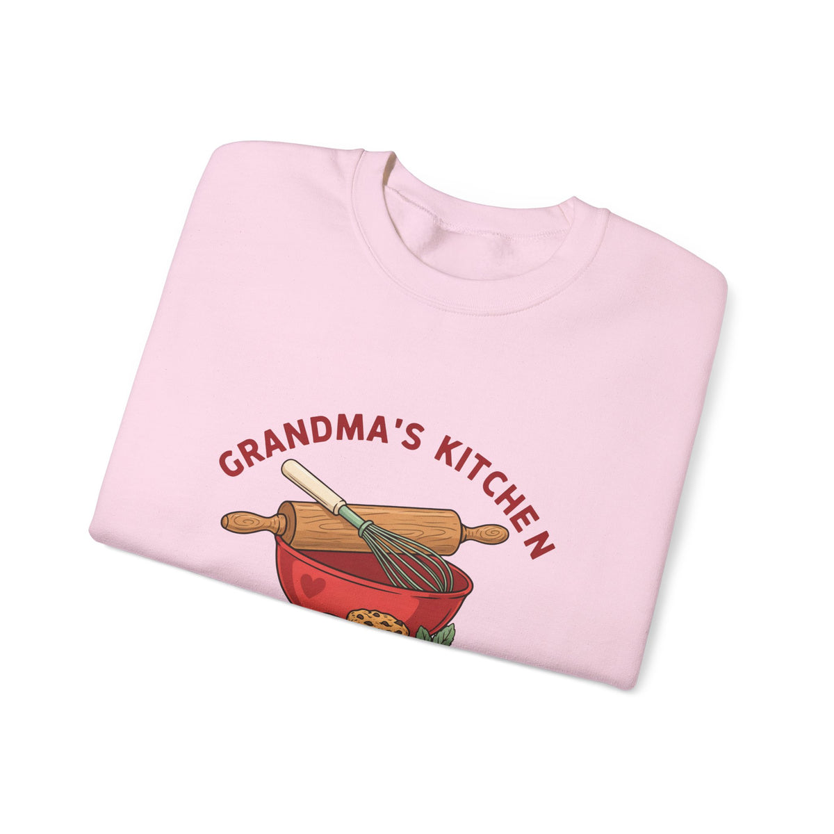 Grandma's Kitchen Love Served Daily Sweatshirt, Grandma Baking Crewneck, Gift for Grandma