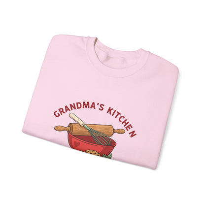 Grandma's Kitchen Love Served Daily Sweatshirt, Grandma Baking Crewneck, Gift for Grandma