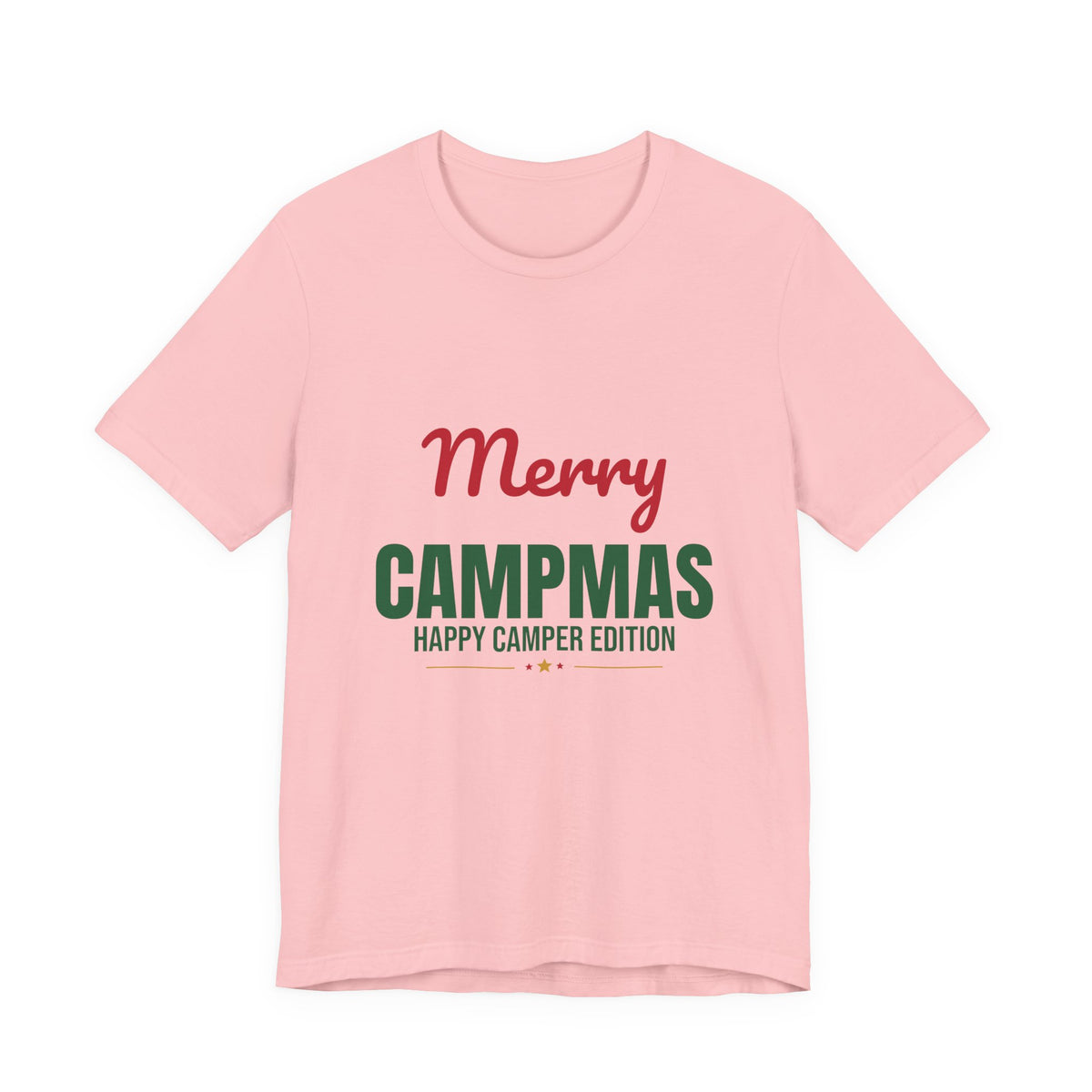 Merry Campmas Shirt, Camping Christmas T-Shirt, Camper Gift