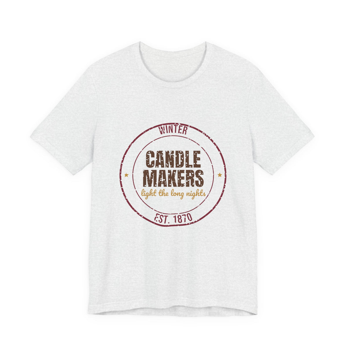 Winter Candle Makers Est. 1870 Shirt, Vintage Winter T-Shirt, Vintage Winter Gift