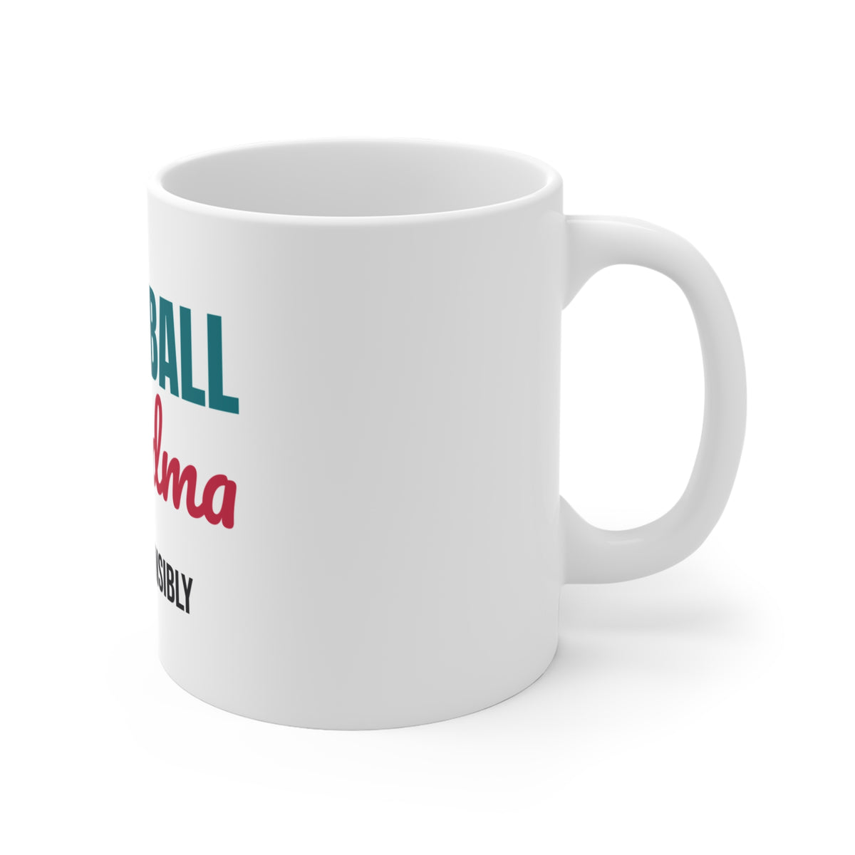 Pickleball Grandma Dink Responsibly Mug