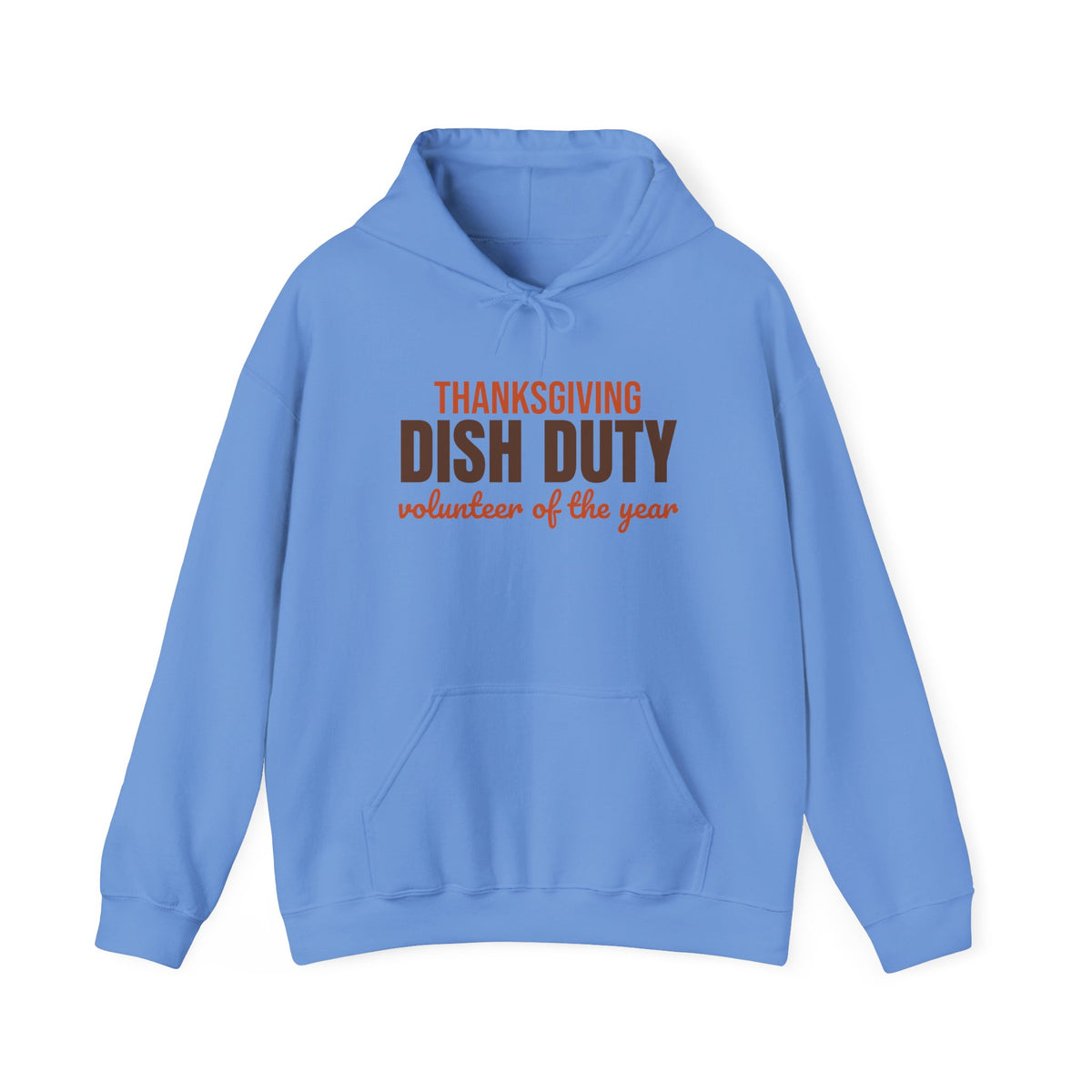 Thanksgiving Dish Duty Volunteer of the Year Hoodie, Funny Thanksgiving Hoodie
