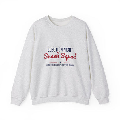 Election Night Snack Squad Sweatshirt, Election Night Crewneck Sweatshirt