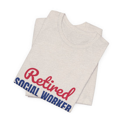 Retired Social Worker Case Closed Shirt, Social Worker Retirement T-Shirt, Retired Social Worker Gift