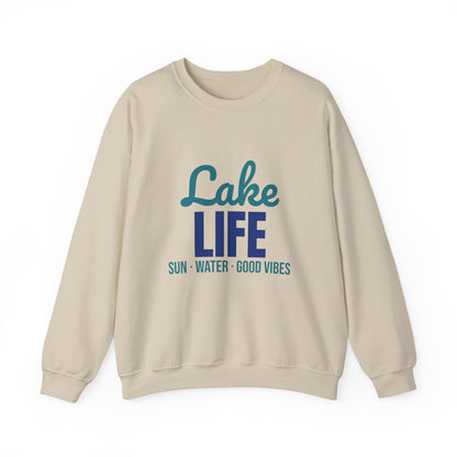 Lake Life Sun Water Good Vibes Sweatshirt