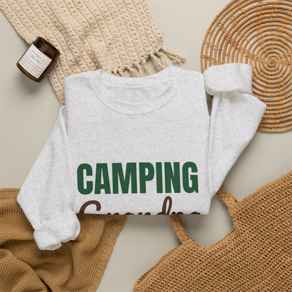 Camping Grandpa Sweatshirt, Camping Grandpa Crewneck
