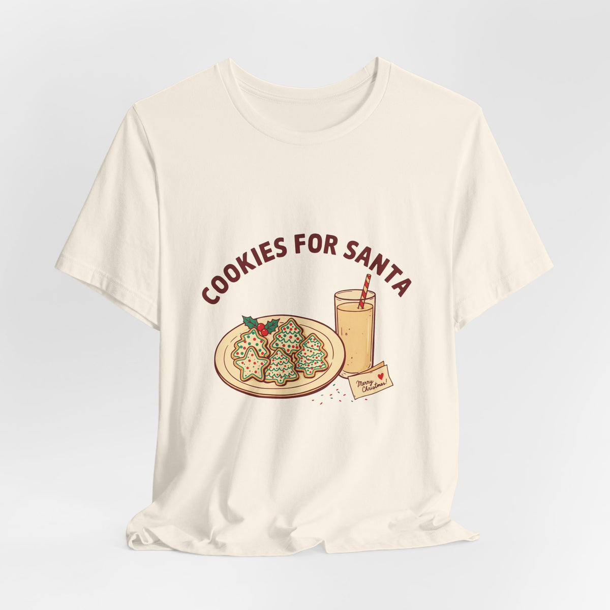 Cookies for Santa Shirt, Christmas Eve T-Shirt, Family Christmas Tee