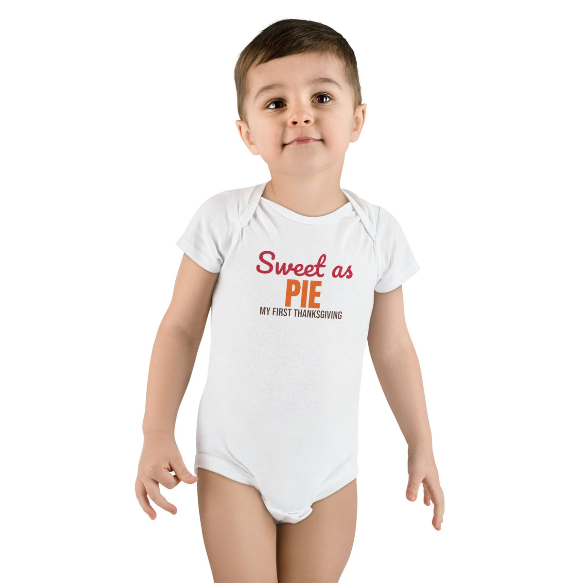 Sweet as Pie My First Thanksgiving Baby Bodysuit