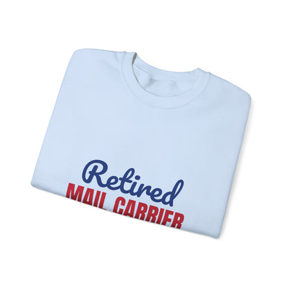 Retired Mail Carrier Sweatshirt, Mail Carrier Retirement Crewneck