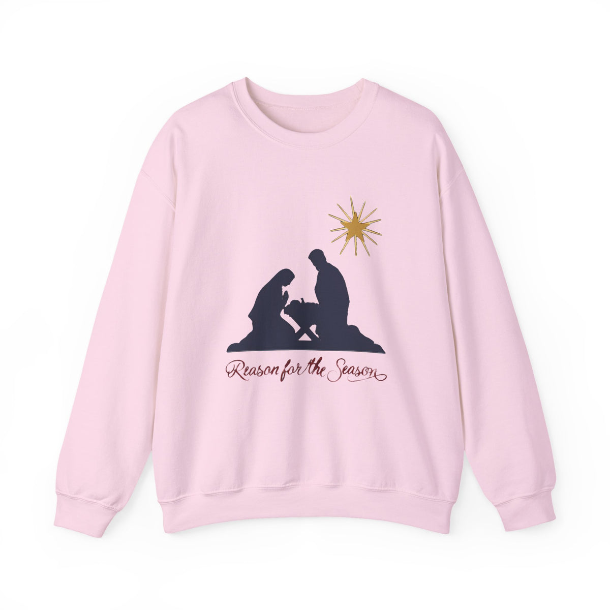 Reason for the Season Sweatshirt, Christian Christmas Crewneck, Nativity Sweater