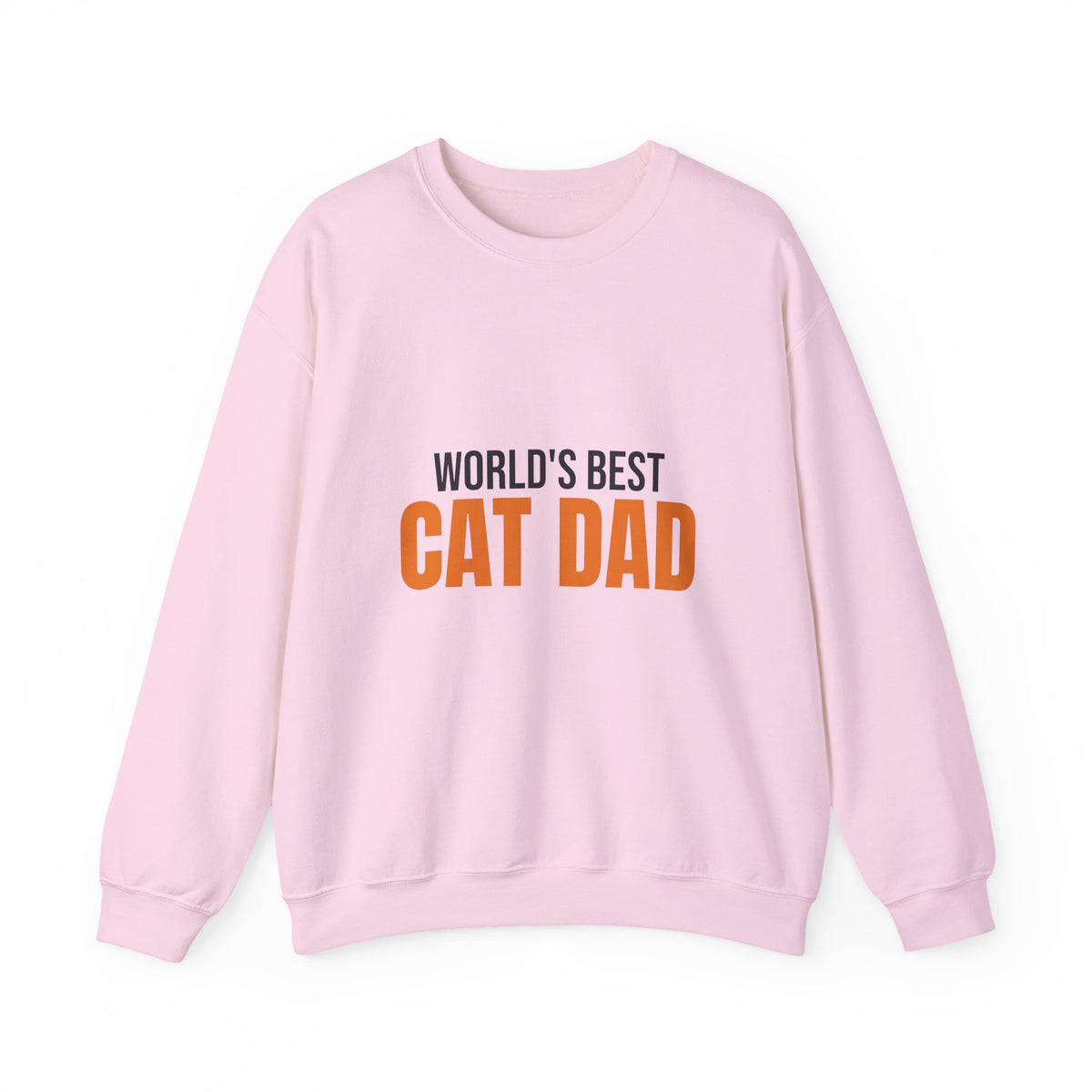 World's Best Cat Dad Sweatshirt, Cat Dad Crewneck