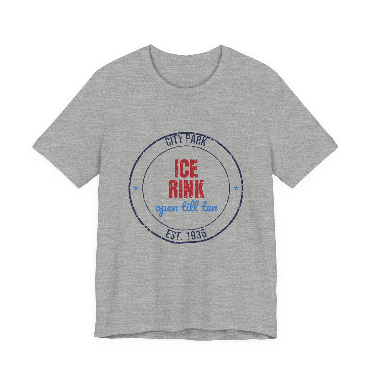 City Park Ice Rink Open Till Ten Est. 1936 Shirt, Vintage Winter T-Shirt, Vintage Winter Gift