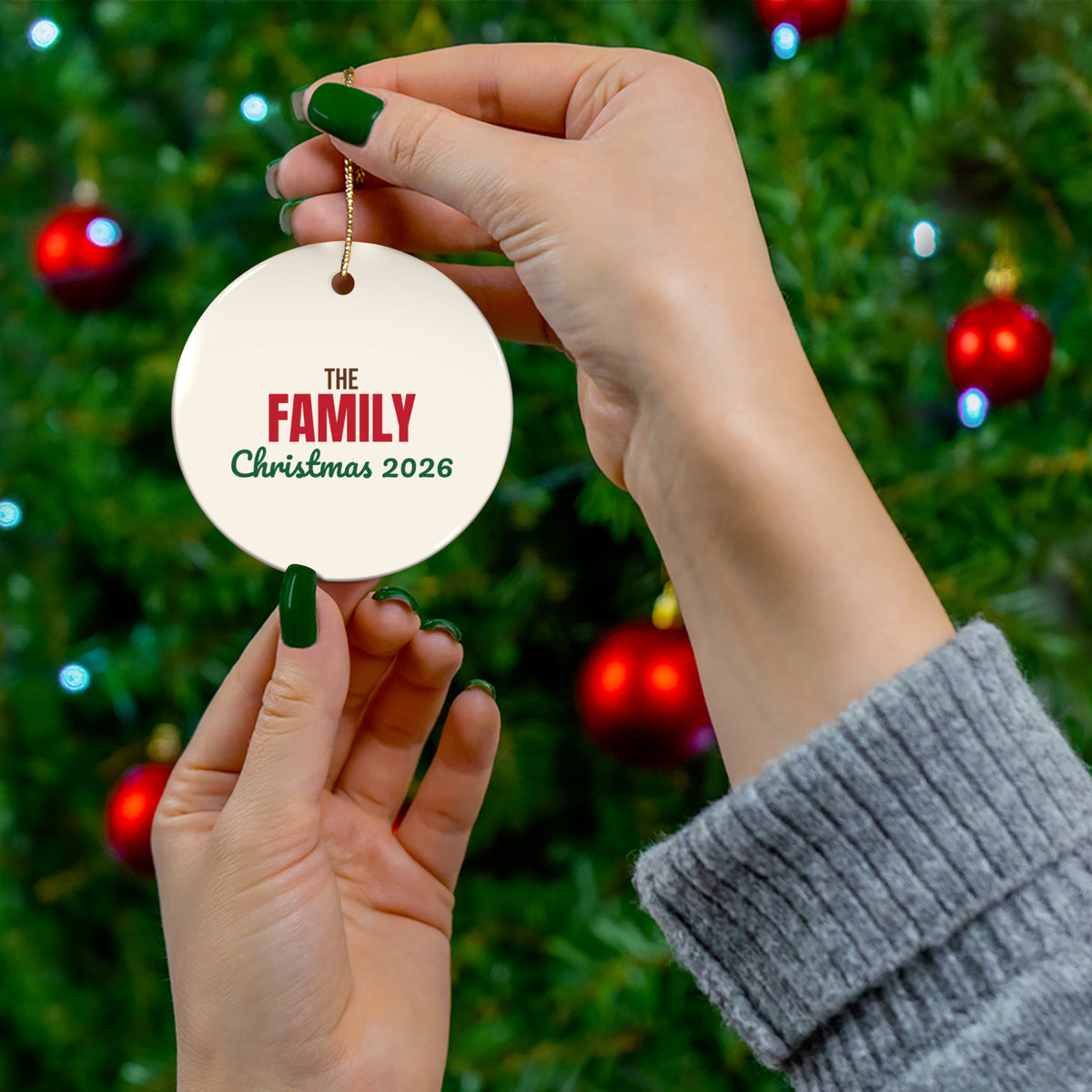 The Family Christmas Ornament 2026, Family Keepsake Ornament, Christmas Gift