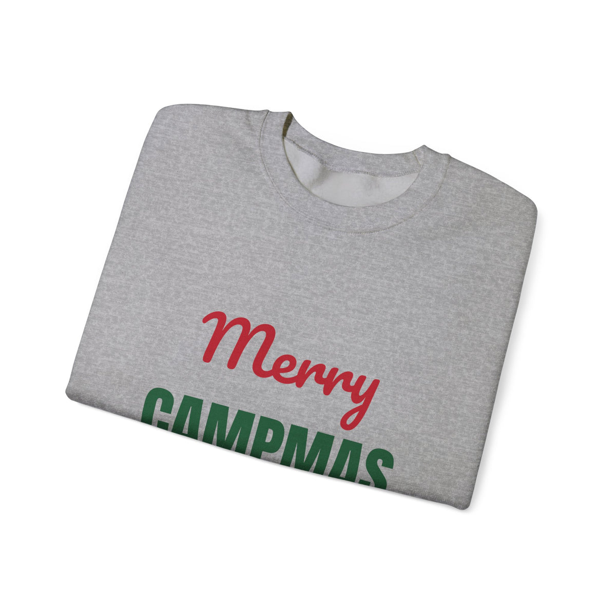 Merry Campmas Sweatshirt, Camping Christmas Crewneck, Camper Gift